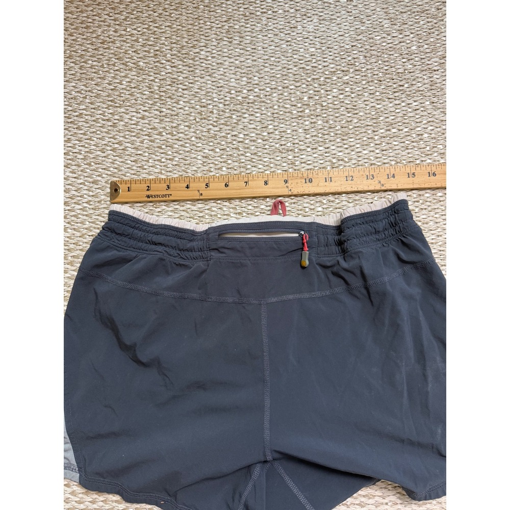 Lululemon Mens Running Shorts Black Grey Mesh Liner vintage Small - Picture 4 of 7